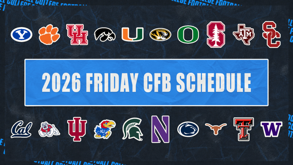 2026 College Football Friday Schedule: Dates, Times, TV Channels, Streaming - FOX Sports
