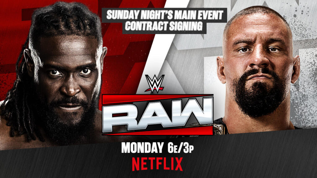 Raw preview, Aug. 24, 2026: Oba Femi and Bron Breakker to take part in a Sunday Night's Main Event Contract Signing - WWE