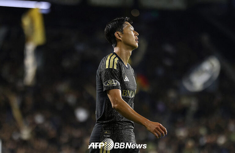 Son Heung-min took nine shots alone and fell into 'silence' again... LAFC draws 1-1 with Portland, extending to four consecutive draws - starnewskorea.com