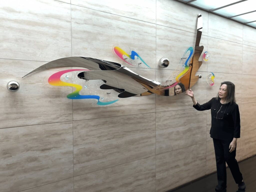 Impy Pilapil’s ‘Flight’ sculpture lands at the Singapore Embassy - Tatler Asia