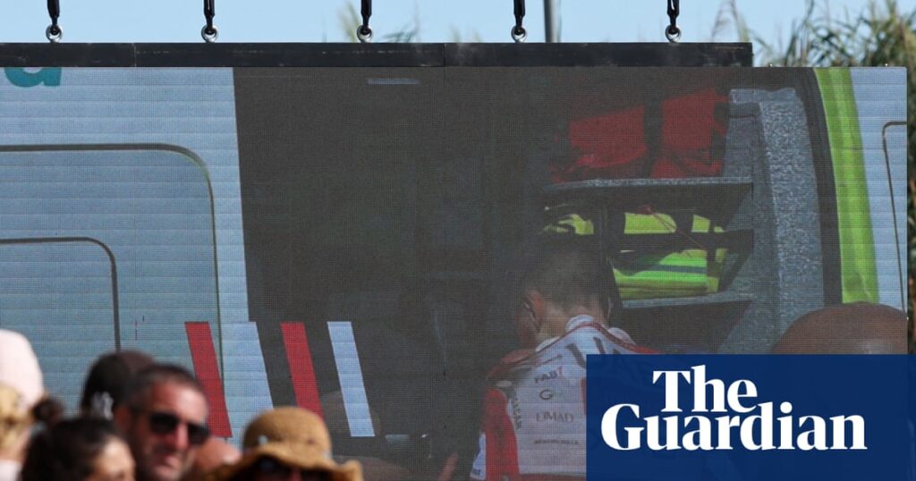 Tadej Pogacar pulls out of Vuelta a España after heavy fall on stage eight - The Guardian