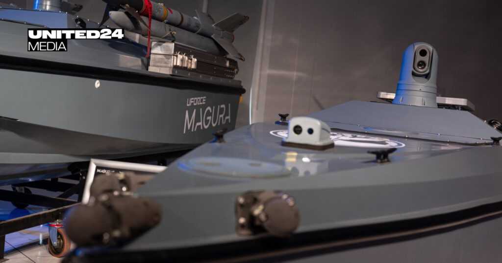 Magura Sea Drones Goes From Hunter to FPV Mothership, Striking Russian Radars in Crimea - UNITED24 Media