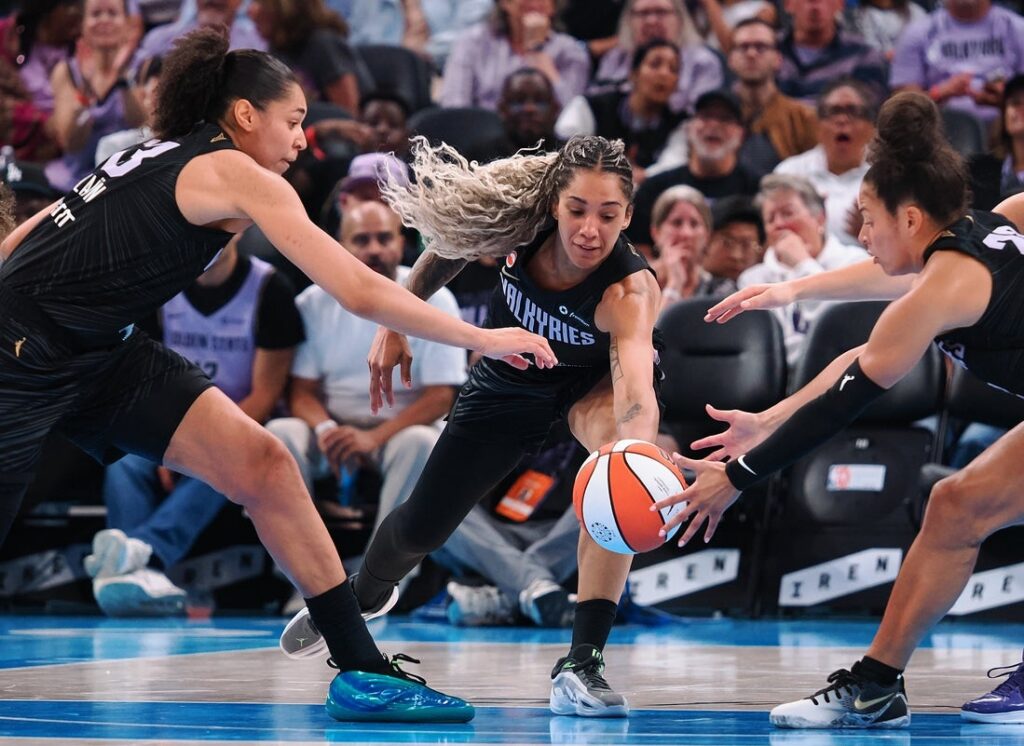 Janelle Salaun’s scoring spurt propels Valkyries over slumping Tempo - Field Level Media