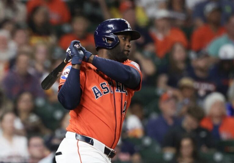 Yordan Alvarez, Hayden Wesneski lead Astros in shutout of A’s - Field Level Media