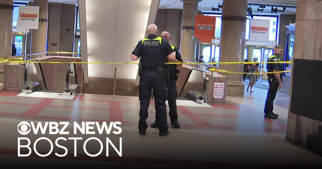 Man dies after stabbing in Boston's South Station - CBS News