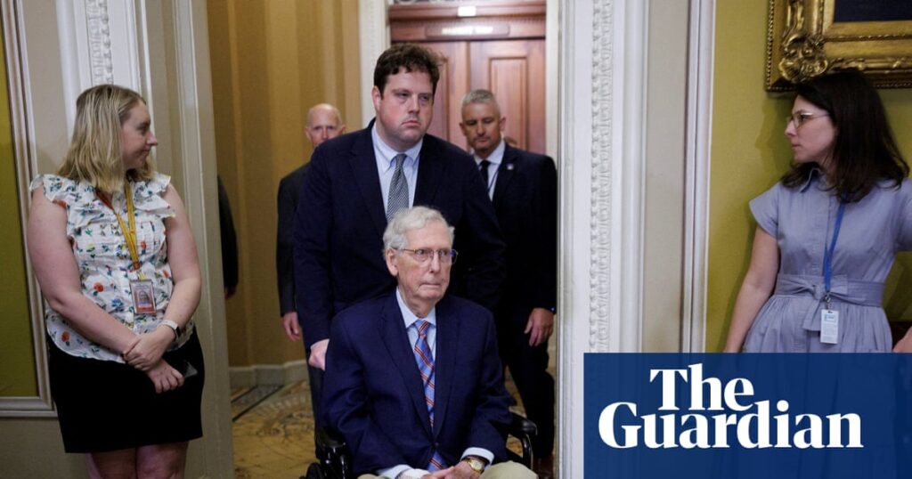 Mitch McConnell leaves rehab center to continue recovery from fall at home - The Guardian
