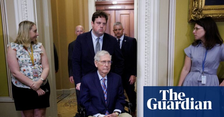 Mitch McConnell leaves rehab center to continue recovery from fall at home - The Guardian