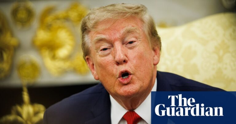 Trump tells CNN reporter to 'be quiet' during Oval Office clash – video - The Guardian