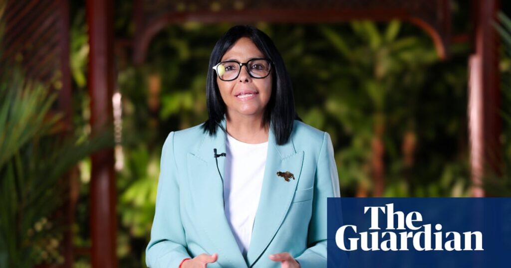 Venezuela’s Delcy Rodríguez defends ‘endless’ benefits of her oil deal with Trump - The Guardian