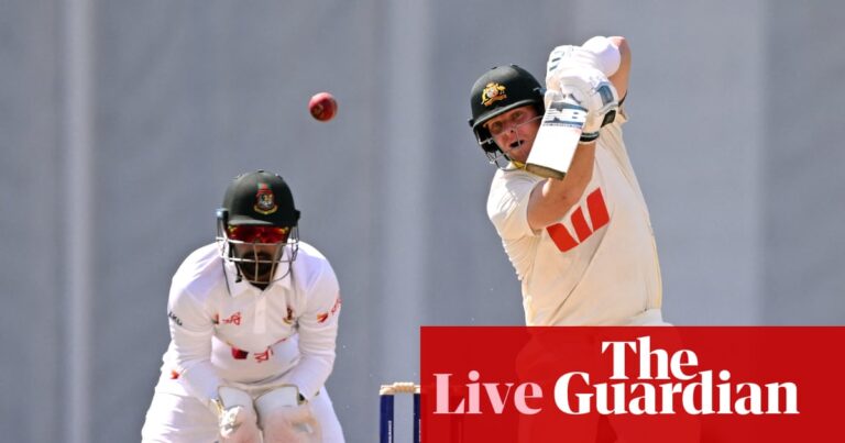 Australia v Bangladesh: first men’s Test, day three – live - The Guardian