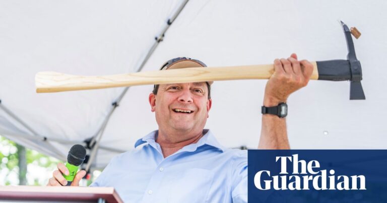 A progressive lumberjack has fewer than 100 days to turn Maine’s Senate seat blue. Can he do it? - theguardian.com