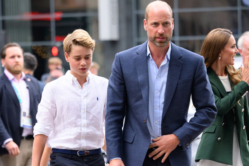 Prince William admits teenage Prince George is embarrassed by him and mum Kate - AOL.co.uk