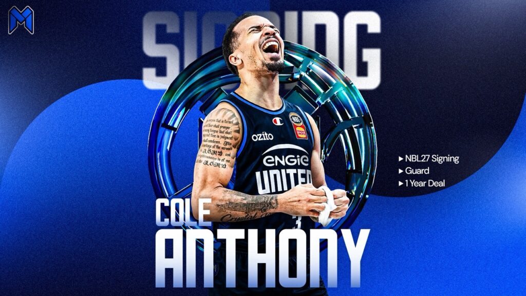 Melbourne United sign NBA veteran Cole Anthony - Sportando