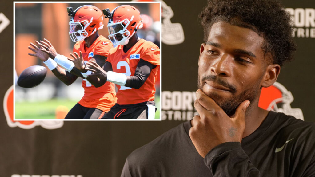 Shedeur Sanders thrown into the chaos of Browns’ QB battle - MARCA