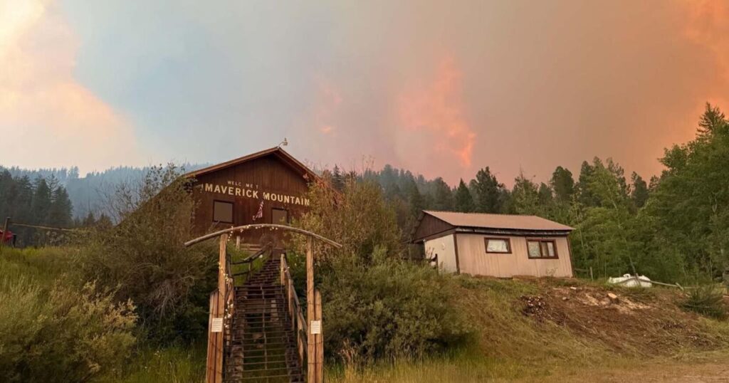 Maverick Mountain chairlift damaged by Sand Creek fire; new evacuations ordered - Ravalli Republic