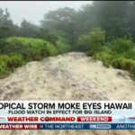 Tropical Storm Moke forms, threatening tropical downpours and flash flooding in Hawaii - FOX Weather