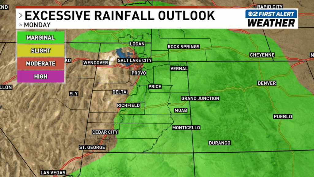 More thunderstorms possible across Utah as flash flood risk continues - KUTV