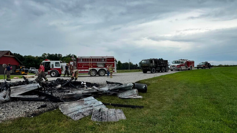 Storage shed catches fire, propane tanks explode - KQ2