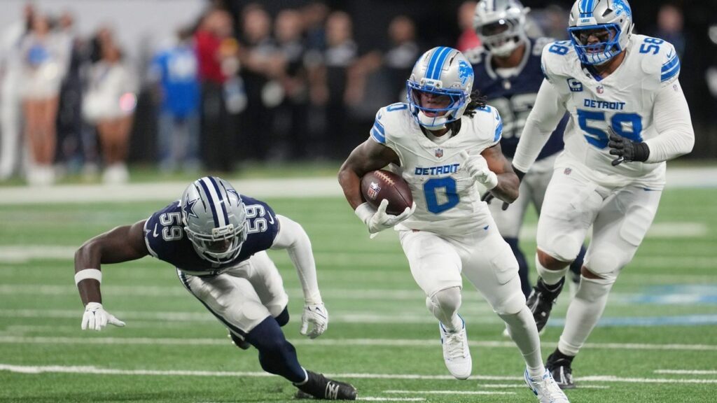 Jahmyr Gibbs signs three-year extension to remain with Detroit Lions - WWMT