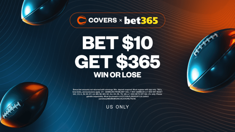 Bet365 Bonus Code: Get $365 Bonus for College Football Week 0 Kickoff - Covers.com