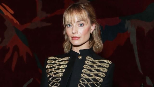 Margot Robbie’s Plunging Urban Outfitters Jumpsuit Hangs by Just 2 Strings - AOL.com