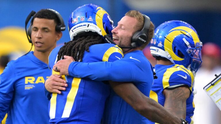Davante Adams shares awesome story about Sean McVay from 2025 roster cuts - Rams Wire