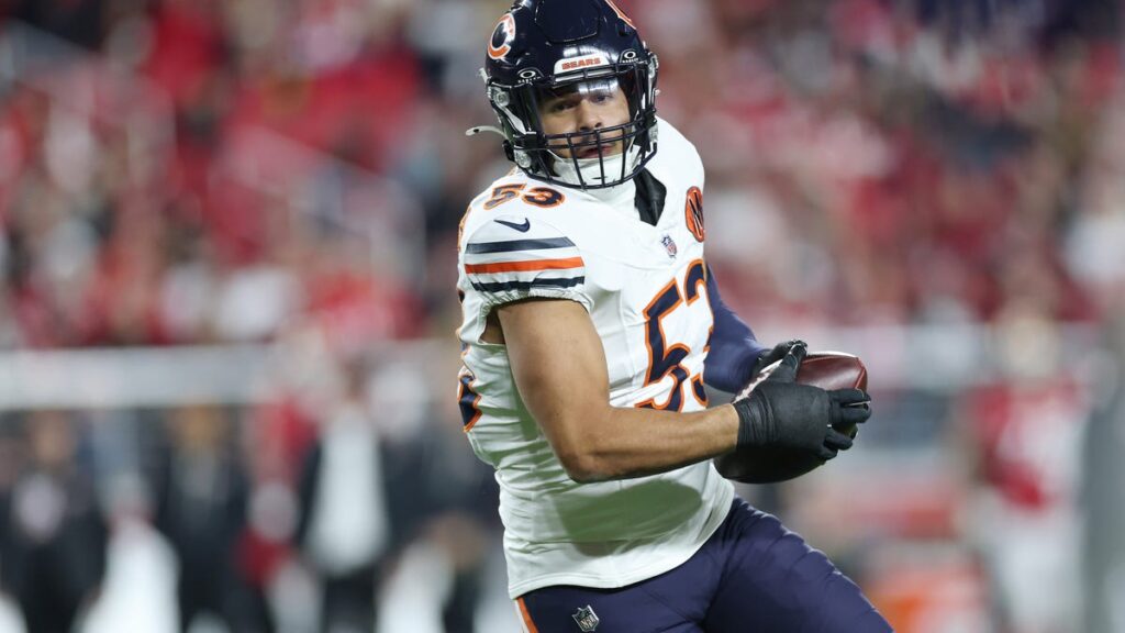 Bears activate LB TJ Edwards from non-football injury list - Bears Wire