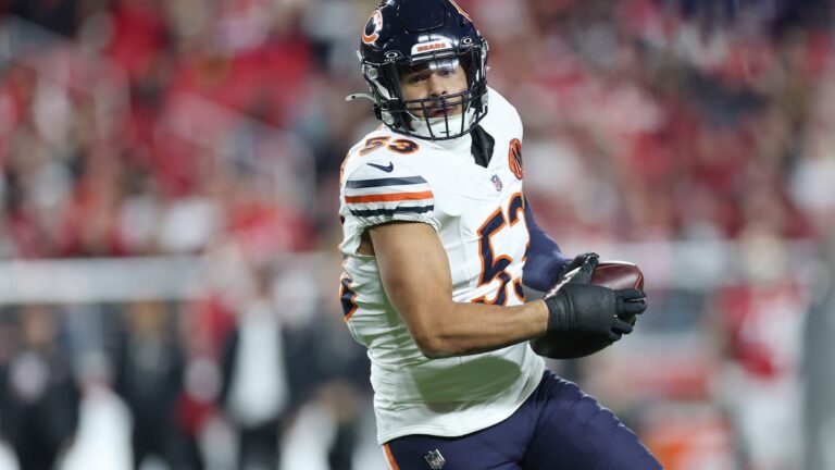 Bears activate LB TJ Edwards from non-football injury list - Bears Wire