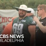 Several key Eagles miss from practice at training camp Wednesday - CBS News