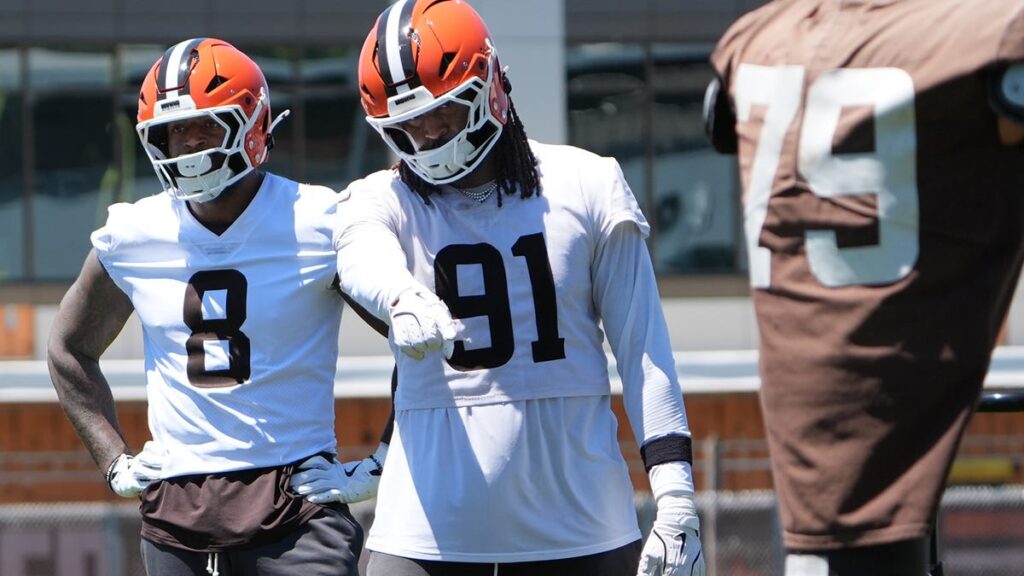 Browns DE Alex Wright tears Achilles, team signs veteran Derek Barnett - Akron Beacon Journal