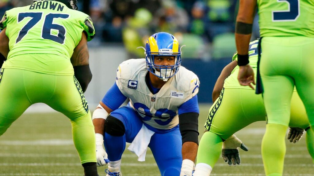 NFC West News: Rams DT Aaron Donald un-retires, returns to Los Angeles - Seahawks Wire