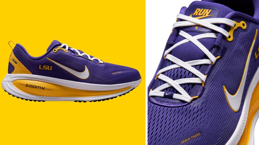 Nike drops new LSU Vomero 18 running shoes ahead of college football season - USA Today