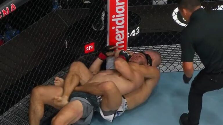 UFC Belgrade video: Noah Gugnon chokes Milos Janicic to silence Serbian crowd - MMA Junkie