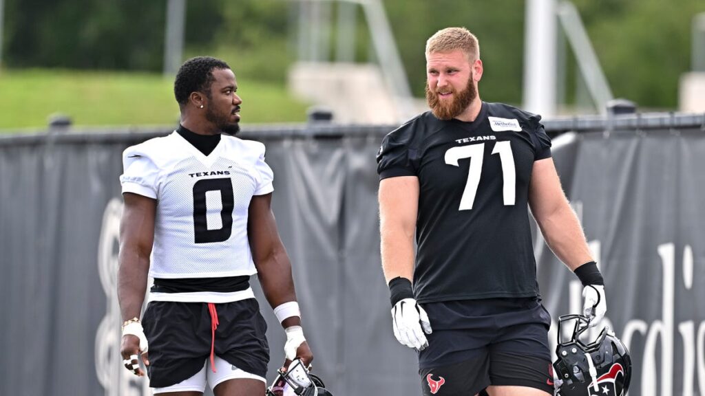 Texans reveal season depth chart projections of joint practice vs. Raiders - USA Today
