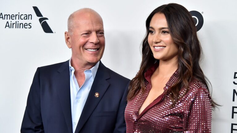Bruce Willis' wife Emma first met him while she was engaged to another - USA Today