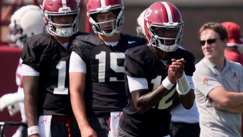 Keelon Russell named Alabama football starting QB, beats Austin Mack - The Tuscaloosa News
