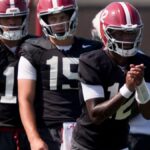 Keelon Russell named Alabama football starting QB, beats Austin Mack - The Tuscaloosa News