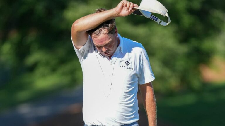 Keith Mitchell finds unique way to cool off at FedEx St. Jude Championship - The Commercial Appeal