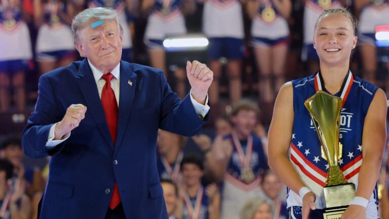 Trump attends Patriot Games finale in Ohio. See the festivities - USA Today