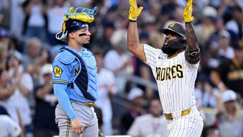 Padres 6, Brewers 1: Luis Rengifo socks grand slam. You read that right. - Milwaukee Journal Sentinel