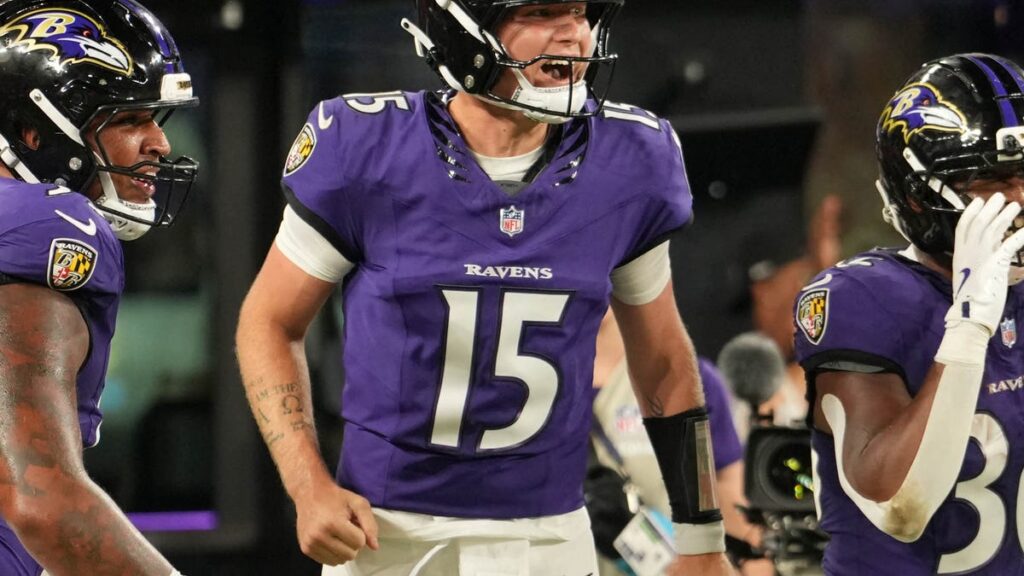 Ravens QB Austin Reed scores a TD 3 days after signing with Baltimore - Ravens Wire