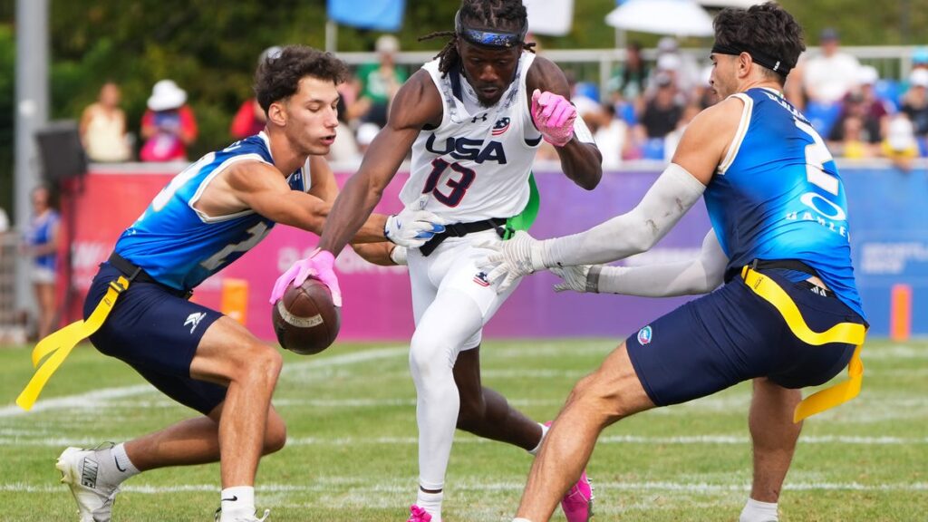 US flag football teams compete for world championship in Germany - Detroit Free Press