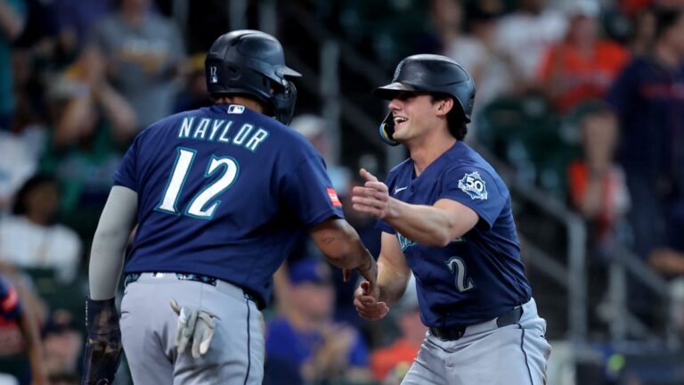 Josh Naylor and Cole Young inadvertently created a new 'butt slide' for Mariners - USA Today
