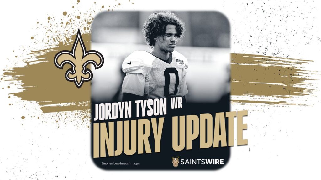 Saints rookie Jordyn Tyson expected to miss two months with injury - Saints Wire