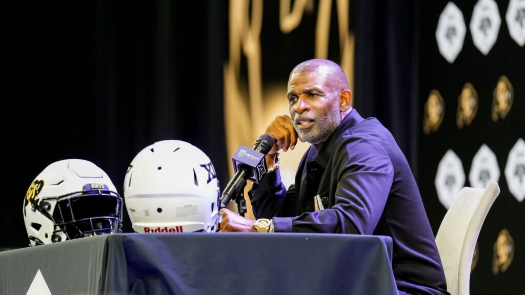 Deion Sanders fires back at lawsuit over Prime logo - USA Today