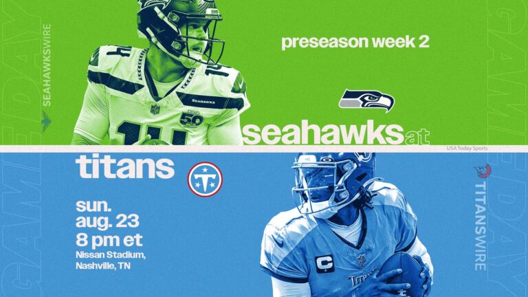 Seahawks vs Titans live updates: NFL preseason game score, highlights - Seahawks Wire