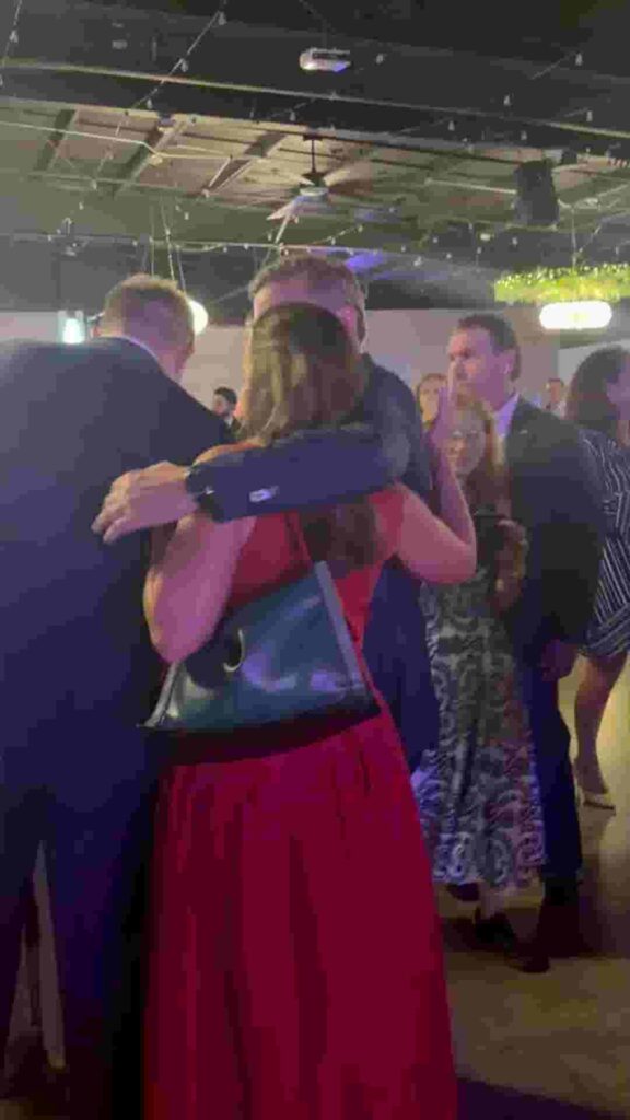 Gentner Drummond arrives to August runoff election watch party in Oklahoma City - The Oklahoman