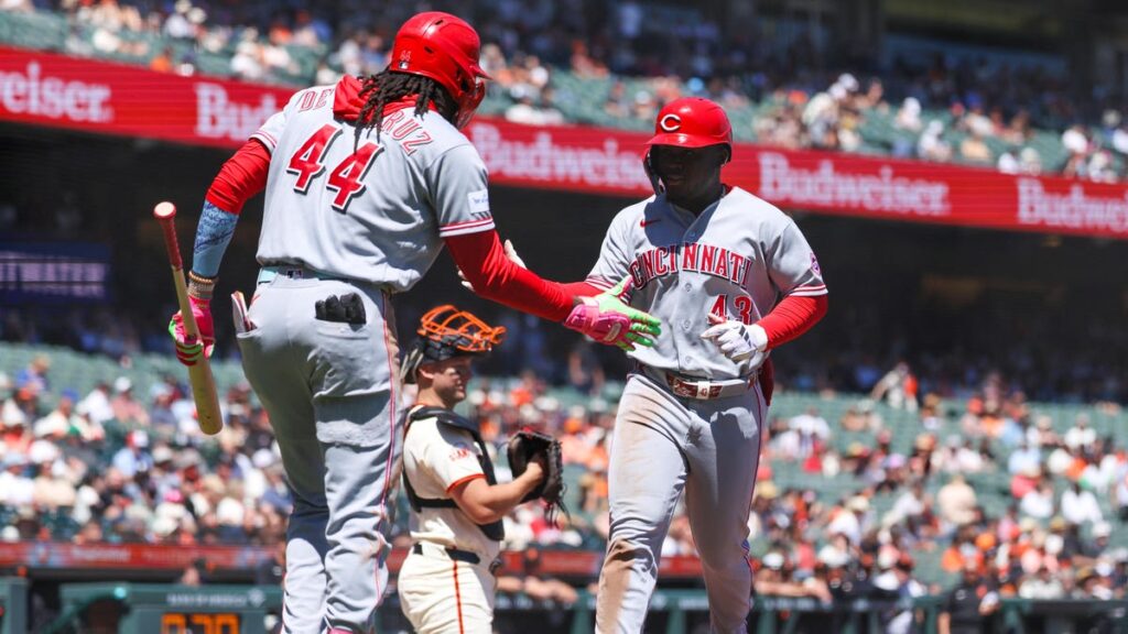 Cincinnati Reds shock Giants with 6-run 9th to win 10-9 comeback - Cincinnati Enquirer