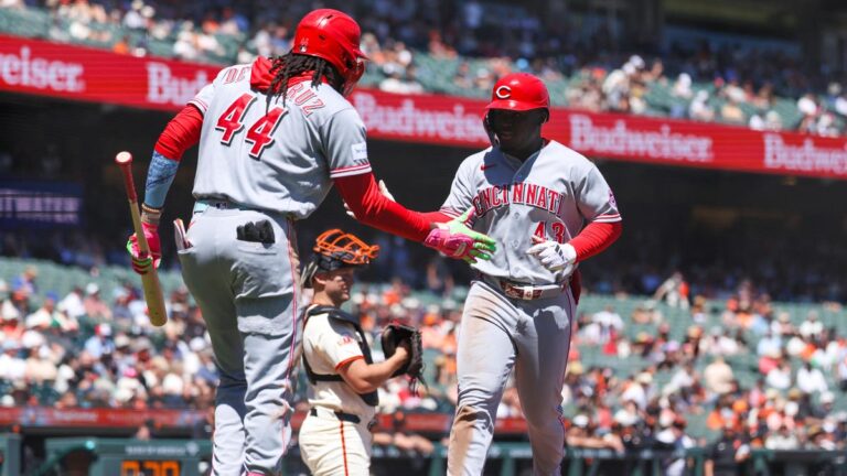 Cincinnati Reds shock Giants with 6-run 9th to win 10-9 comeback - Cincinnati Enquirer