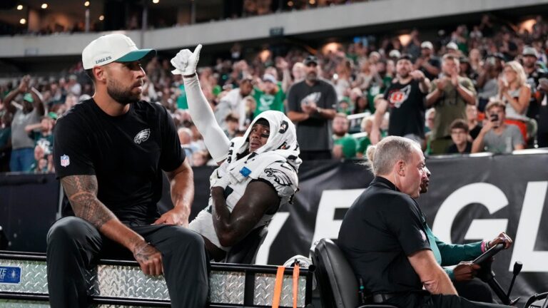Andre' Sam, Eagles safety, injured in preseason game vs Bengals - Cincinnati Enquirer